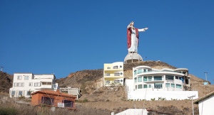"Giant Jesus welcomes you!"